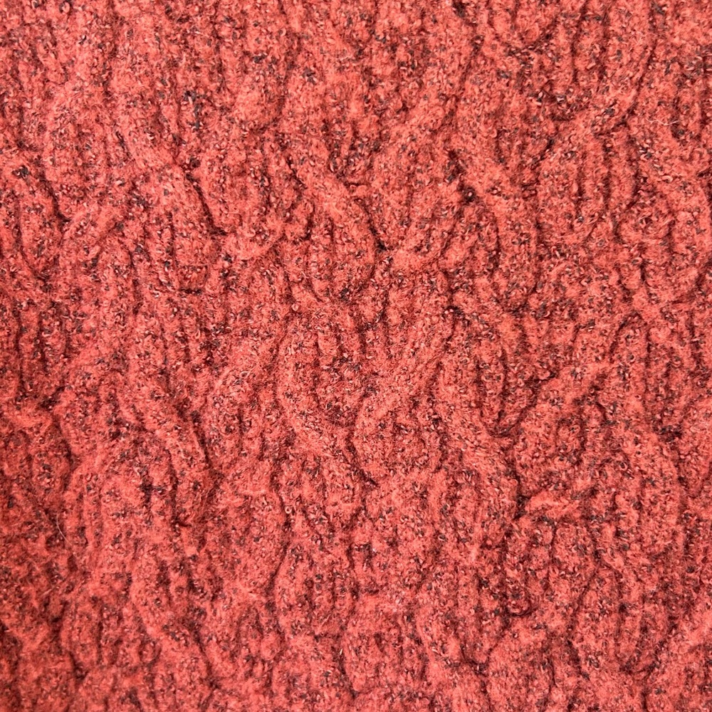 Red by BKE Burnt Orange Textured Knit Sweater - Picture 5 of 6